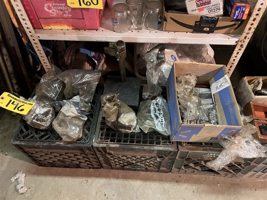 MACHINE TOOL LOT: TOOL POST, TOOL HOLDERS, INSPECTION STANDS, INSPECTION BLOCKS