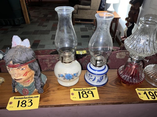 BID PRICE X 2 - (2) KEROSENE LANTERNS