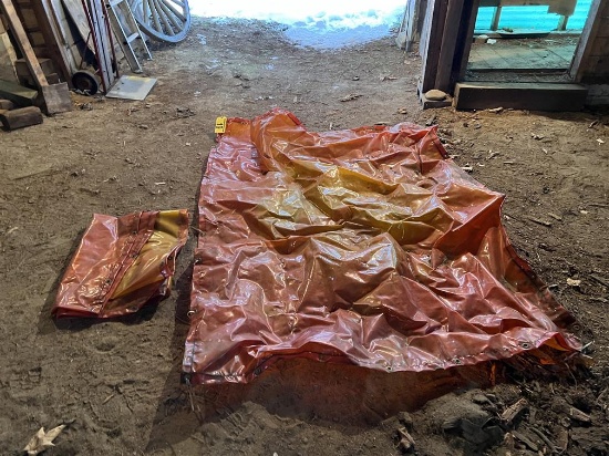 BID PRICE X 2 - (2) WELDING CURTAINS