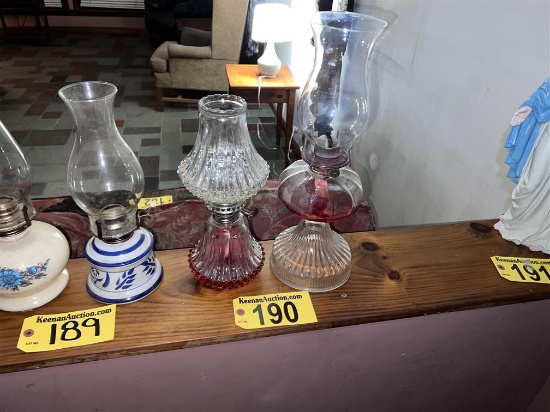 BID PRICE X 2 - (2) KEROSENE LANTERNS