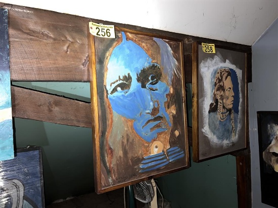 FRAMED CANVAS OIL PAINTING