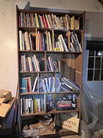LOT OF MISC. ART SUPPLIES, PAINTER'S BOOKS