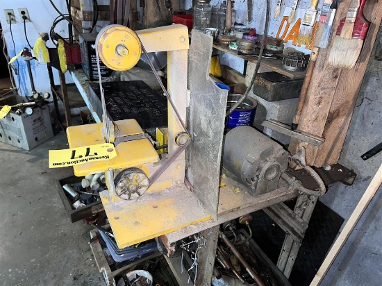 1" BELT SANDER, 1/4HP, SINGLE PHASE