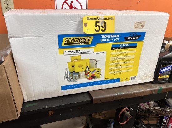 NEW IN BOX SEA CHOICE BOATMAN SAFETY KIT, MODEL 45101 | Online Auctions ...