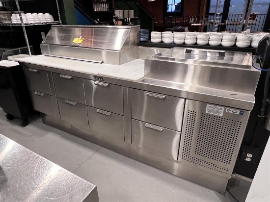 LA ROSA MODEL L15196-30 COMMERCIAL S/S REFRIGERATED CHEF STATION