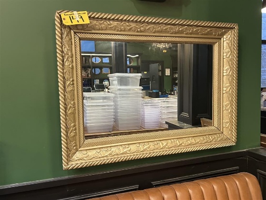 46" X 33" FRAMED MIRROR