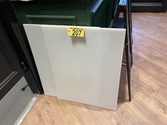 BID PRICE X 2 - (2) NEW 36" X 28" POLY PREP BOARDS