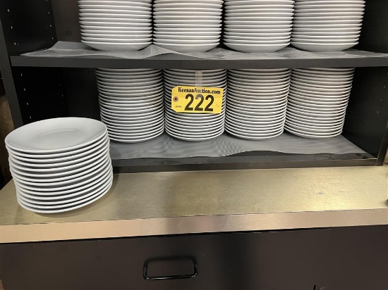 BID PRICE X 102 - (102) TUXTON 7" SALAD PLATES