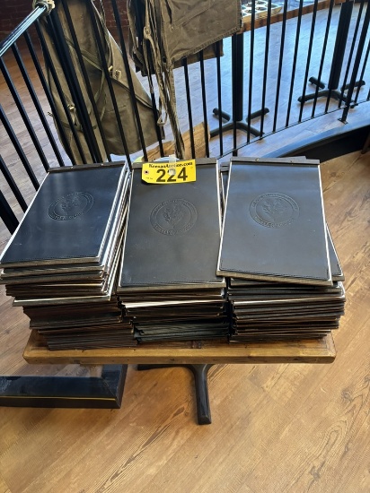 LOT OF 127-CUSTOM MENU BOARDS