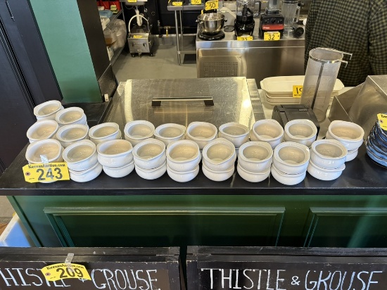 BID PRICE X 42 - (42) TUXTON SOUP BOWLS