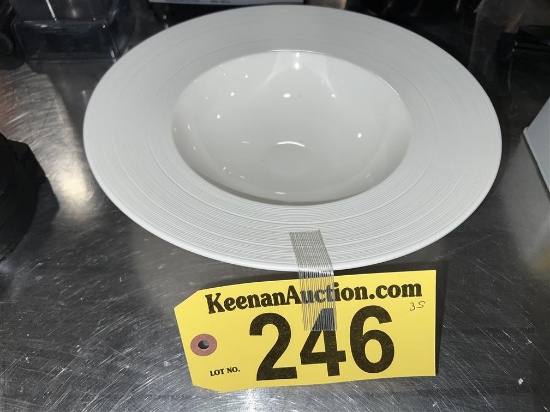 BID PRICE X 35 - (35) LUZERNE 11.5" WIDE RIM PASTA BOWLS