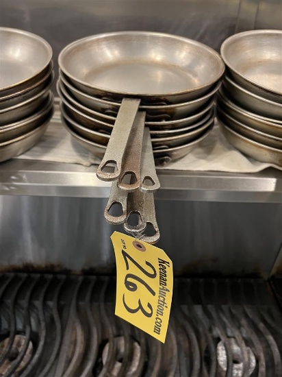 BID PRICE X 6 - (6) CHOICE 10.5" FRYING PANS