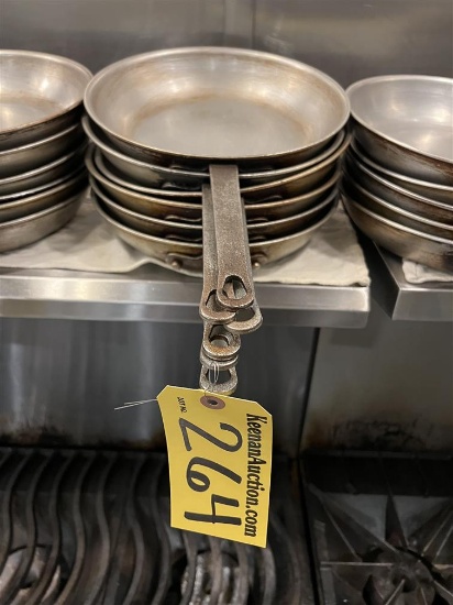 BID PRICE X 6 - (6) CHOICE 10.5" FRYING PANS