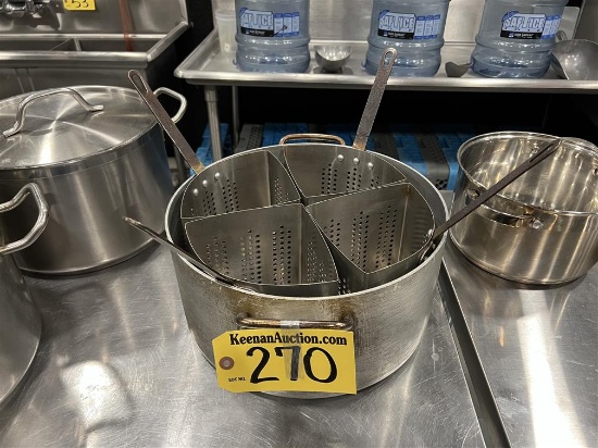 20QT. ALUMINUM PASTA COOKER