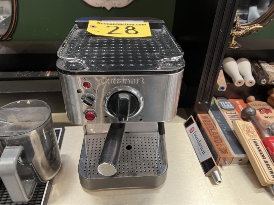 CUISINART MODEL EM-100 S/S ESPRESSO MAKER