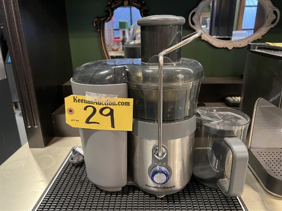 HAMILTON BEACH COUNTERTOP JUICER