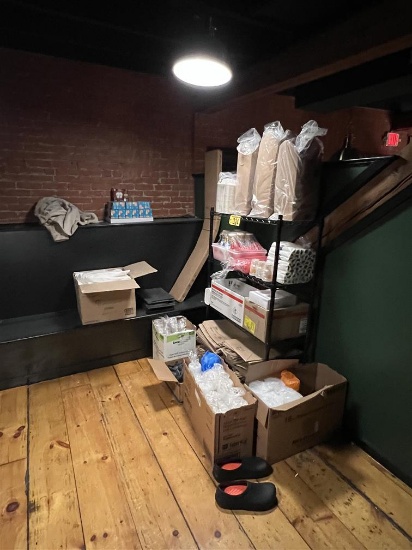 CONTENTS OF STORAGE ROOM: