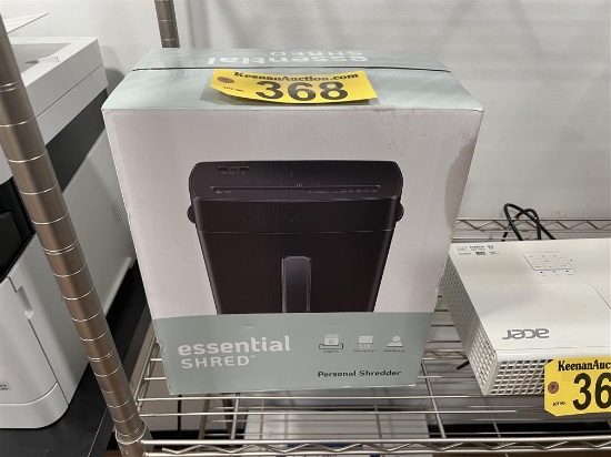 ESSENTIAL SHRED PROFESSIONAL PAPER SHREDDER