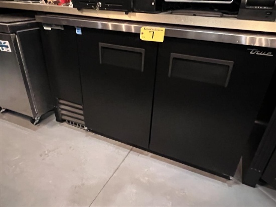 TRUE MODEL TBB-2-HC 2-DOOR UNDER COUNTER REFRIGERATOR, S/N: 10710211