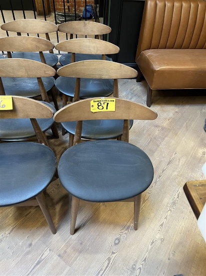 BID PRICE X 4 - (4) 2024 C.S. ELEGANCE PADDED DINING CHAIRS