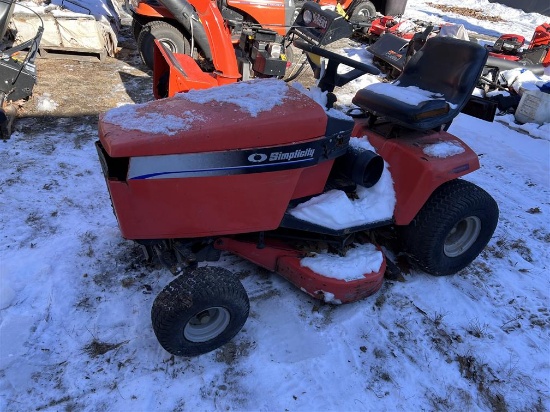 SIMPLICITY LAWN TRACTOR - PARTS ONLY