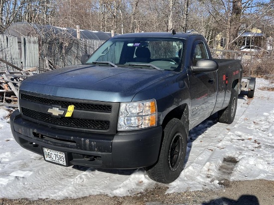 2009 CHEVROLET SILVERADO 4X4 1500, SINGLE CAB, 140,484 MILES, VIN: 1GCEK14099Z161262