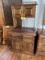 CUSTOM MAPLE APPLIANCE STAND, 33.5