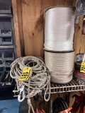 LOT OF ROPE & NYLON STRAP
