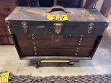 11-DRAWER MACHINIST BOX & CONTENTS: