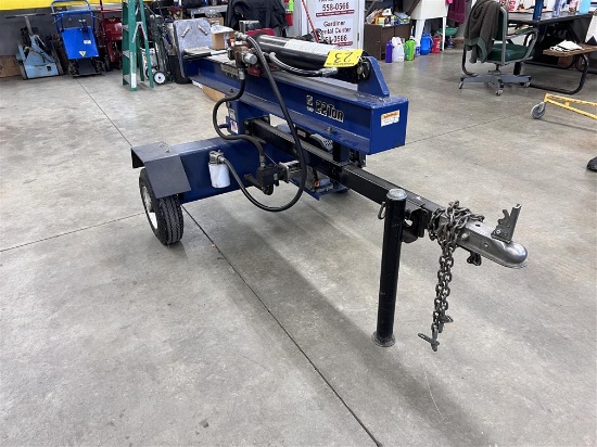 BRAVE PRODUCTS INC. IRON & OAK 22-TON HORIZONTAL/VERTICAL HYDRAULIC LOG SPLITTER