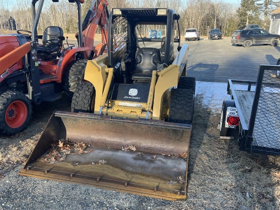 2008 JOHN DEERE 320 SKIDSTEER, 1,391.3 HOURS, S/N: T00320A169505