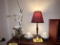 LAMP & ASSORTED DECOR