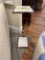METAL FRAME MARBLE TOP & BOTTOM SIDE TABLE/STAND, 8