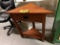 MISSION ACCENT CORNER TABLE, RETAIL PRICE $259