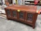 CHERRY FINISH 2-PIECE HUTCH BUFFET