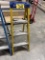WERNER 4' FIBERGLASS STEP LADDER, YELLOW