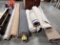 LOT: 9-ASSORTED ROLLS OF CARPET, 13' X 6', 12' X 18', 87