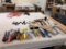 LOT: UPHOLSTERY TOOLS, HAND TOOLS