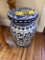 BLUE GARDEN STOOL, RETAIL $175