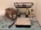 VINTAGE FAIRBANKS PLATFORM SCALE, DOWN FILL