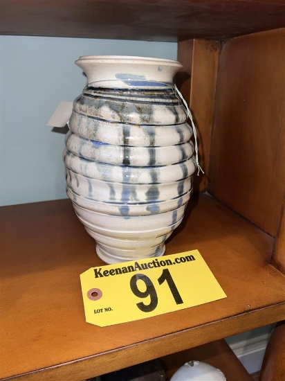 WESLOW 2006 POTTERY VASE, RETAIL $65