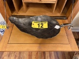 IRON LEAF DISH, RETAIL $299