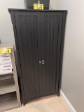 2-DOOR STORAGE CABINET & OFFICE SUPPLIES, 31.5