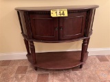 COASTER HALF-MOON CONSOLE TABLE, 38