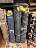 THORNDIKE MILLS VINE HAVEN GREEN BRAIDED RUG, 4' X 6' RETAIL $408