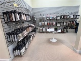 LOT: 317+/- FABRIC SAMPLES, SLAT WALL HOOKS NOT INCLUDED