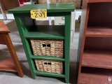 3-SHELF ORGANIZER, 2-BASKETS, 21.5