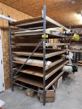 BID PRICE X 2 - (2) SECTIONS OF LIGHT DUTY WAREHOUSE SHELVING