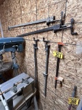 BID PRICE X 5 - (5) BAR & PIPE CLAMPS, 2', 3' & 4'