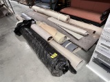 LOT: 10-ASSORTED ROLLS OF CARPET & PADDING